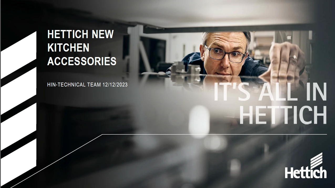Hettich New Kitchen Accessories