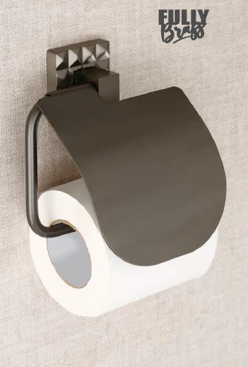 Toilet Roll Holder Gun Metal