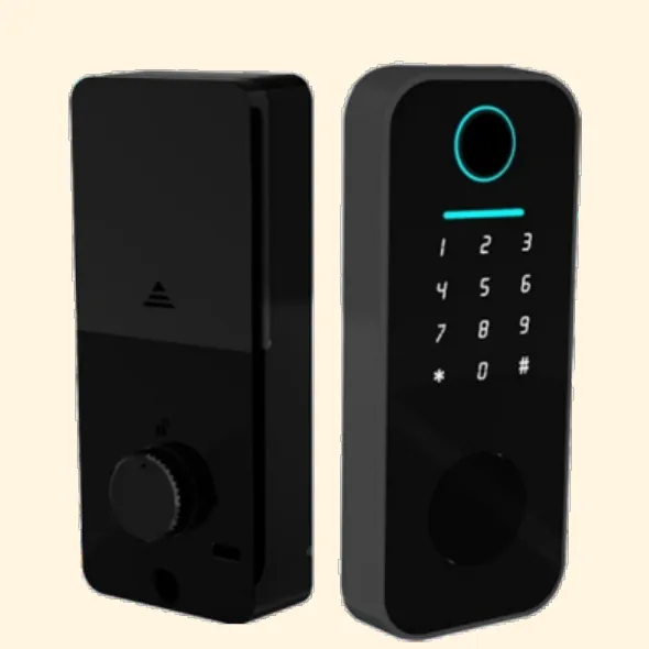 A2 Omega D10 Retrofit Fingerprint Deadbolt Digital Lock