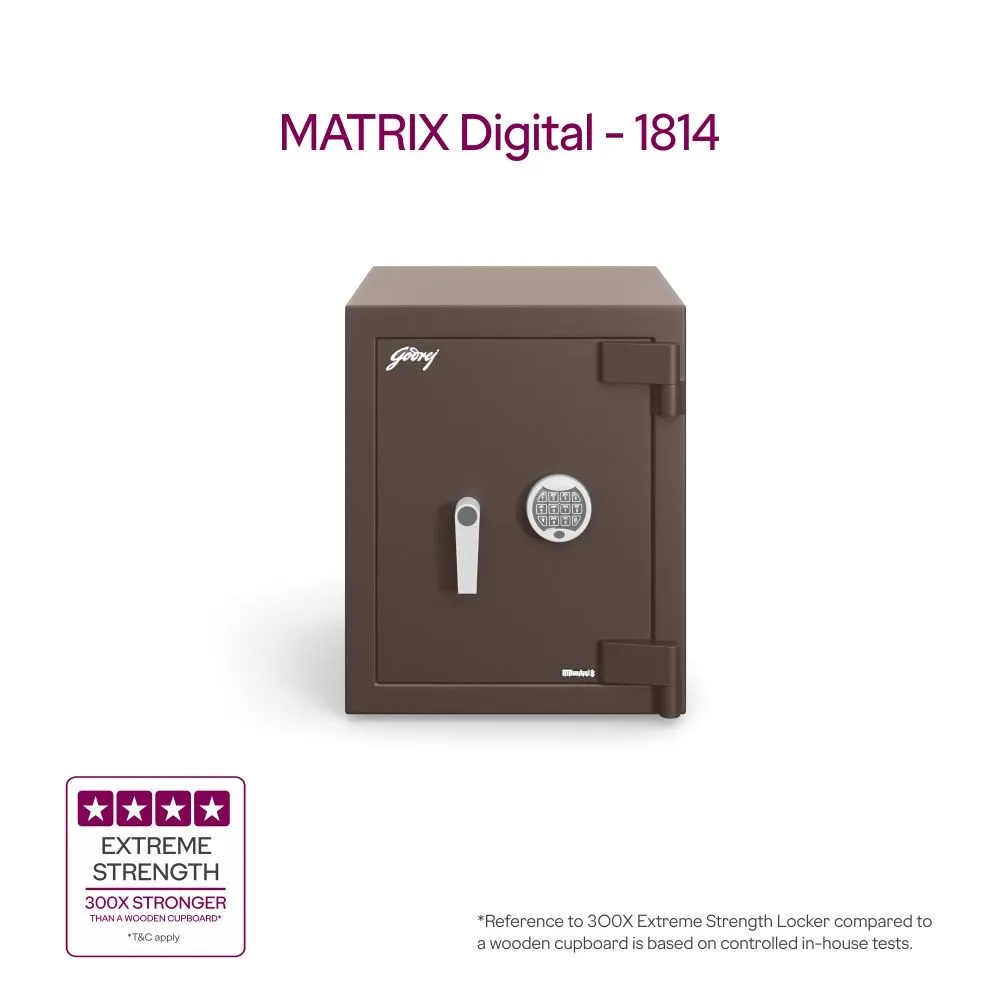 Godrej Matrix 1814 V7 59L Home Locker (Digital / Key Lock) photo 2