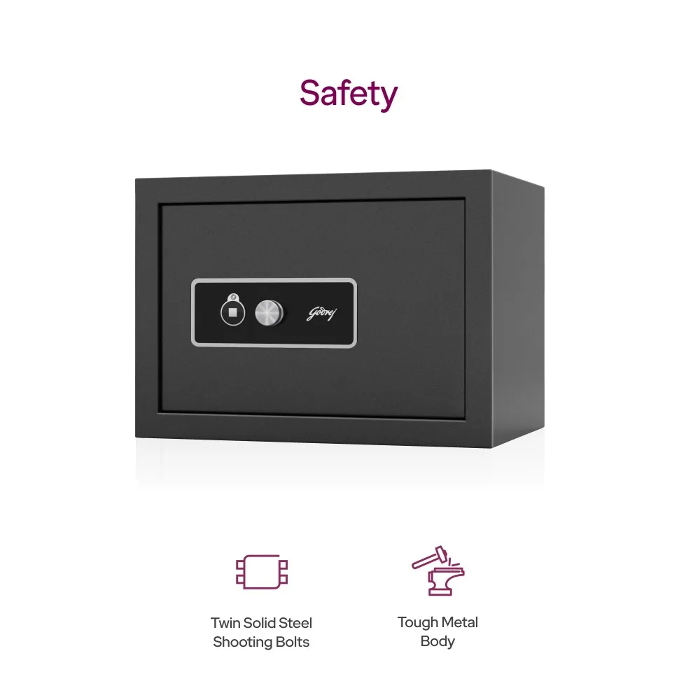Godrej NX Pro Key Lock 15L Home Locker (Ebony / Ivory) photo 4