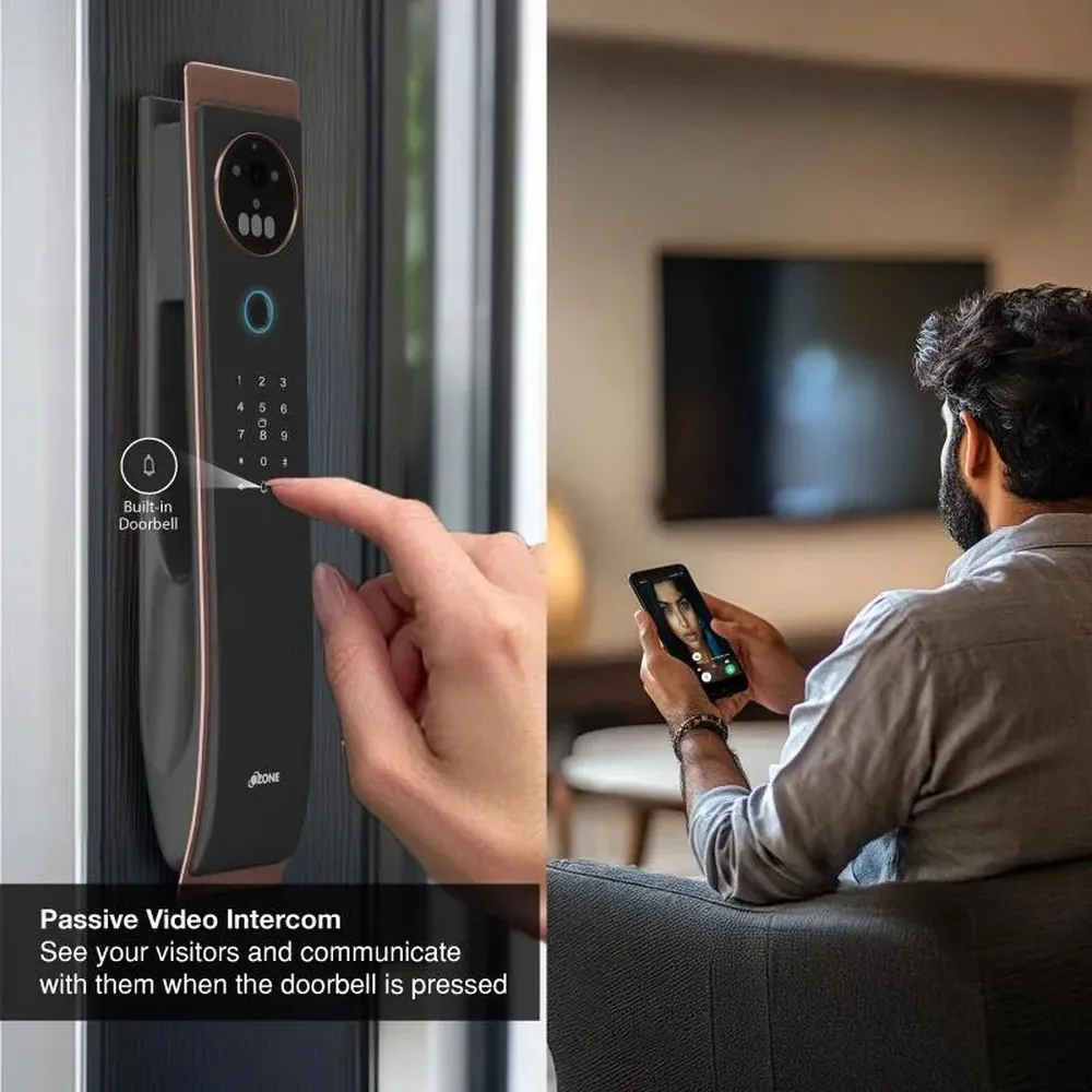 Ozone IRIS-11 Life Face Recognition Digital Door Lock photo 6