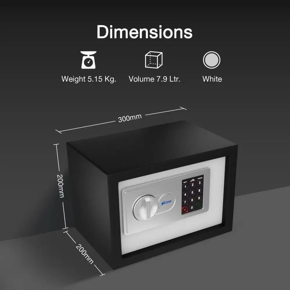 Ozone OES-BAS-i10 Digital Safe 7.9 Litres photo 4