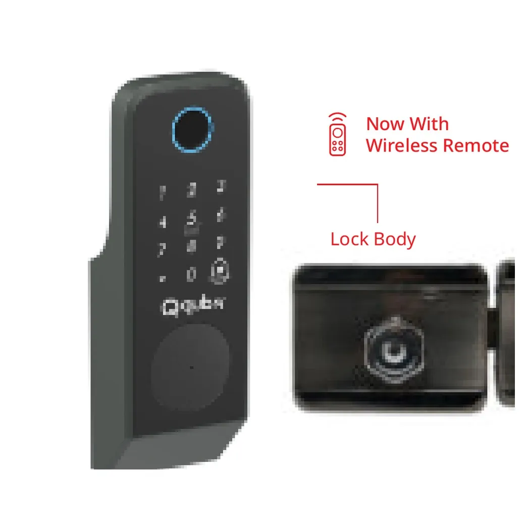 Quba Qtron Pro 5 Way Access Digital Rim Lock