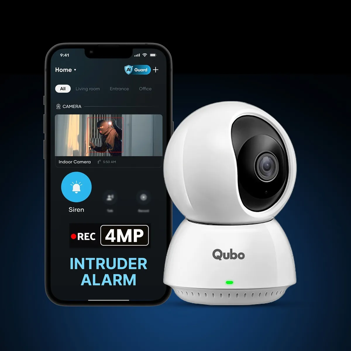Qubo Smart Cam 360 Prime 5MP Q5-ID