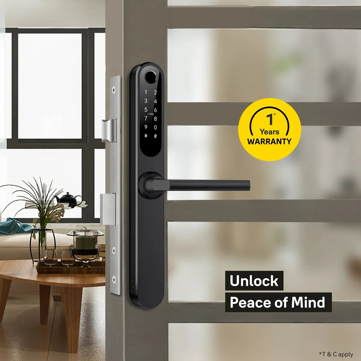 Yale YDAL Digital Lock for Openable Aluminium Profile Doors photo 5