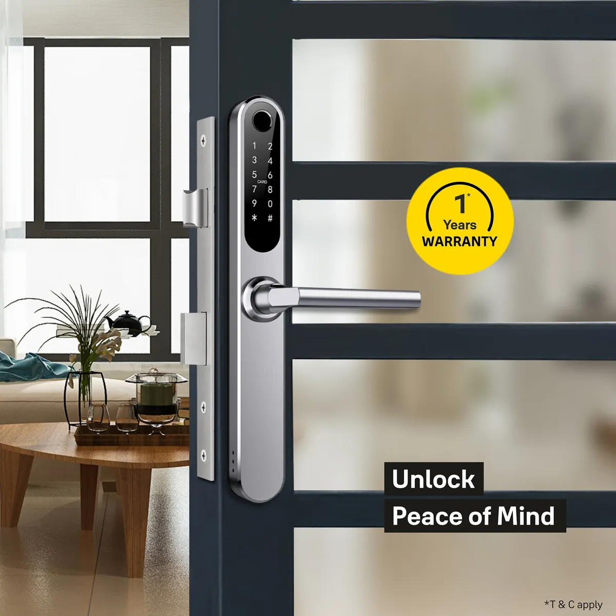 Yale YDAL Digital Lock for Openable Aluminium Profile Doors photo 6