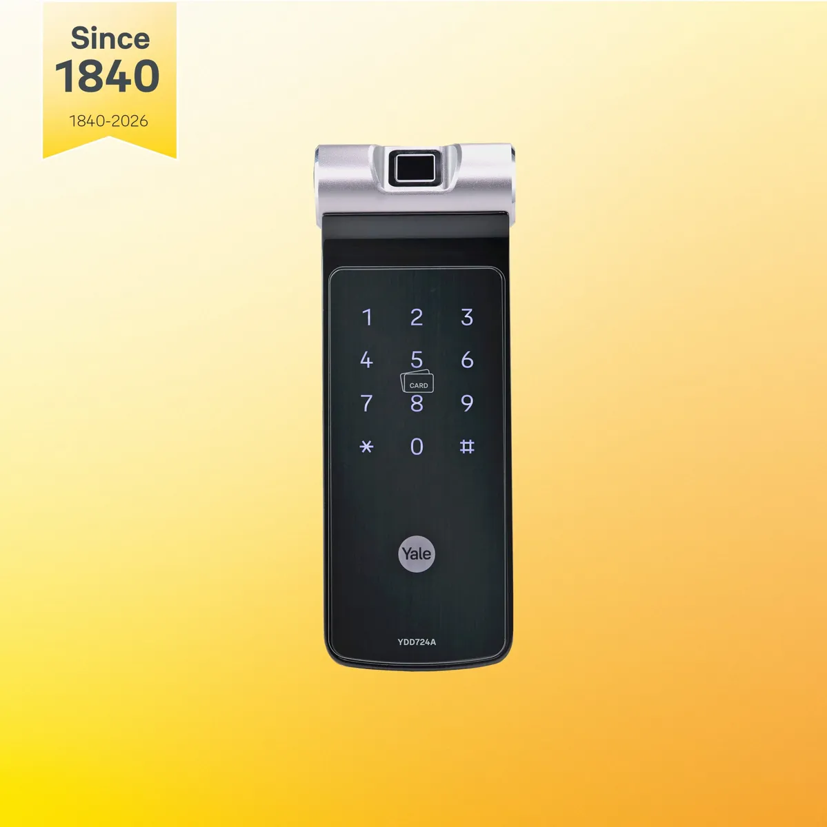 Yale YDD724A Biometric Deadbolt Rim Smart Lock photo 3