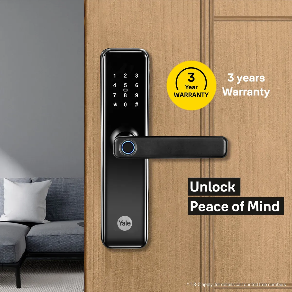 Yale YDME 50 NxT Digital Door Lock photo 3