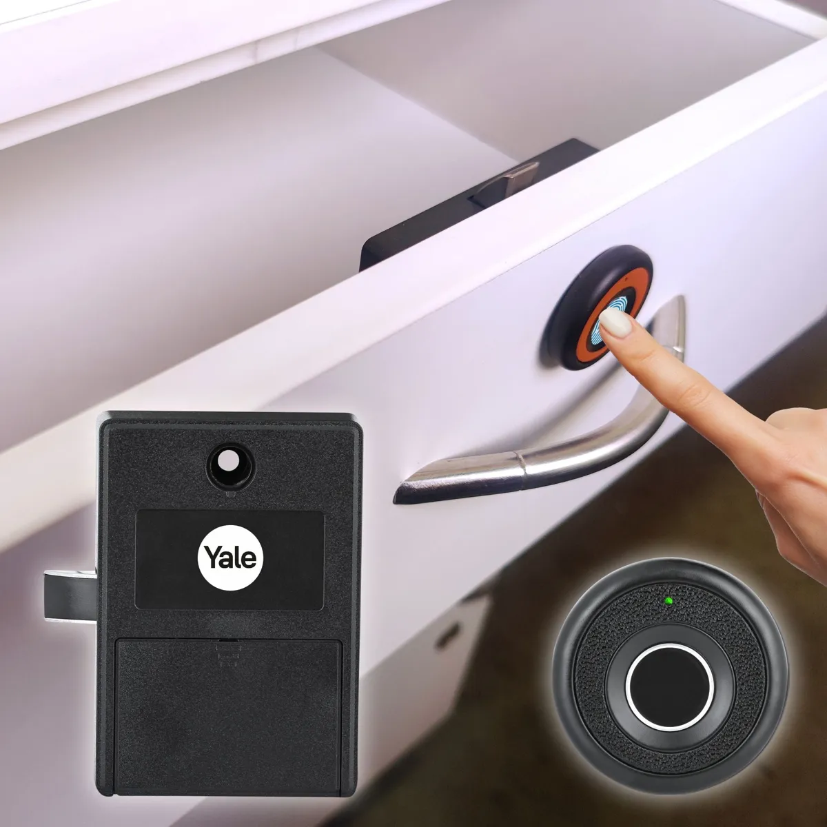 Yale YLDRPB Biometric Smart Premium Furniture Lock photo 4