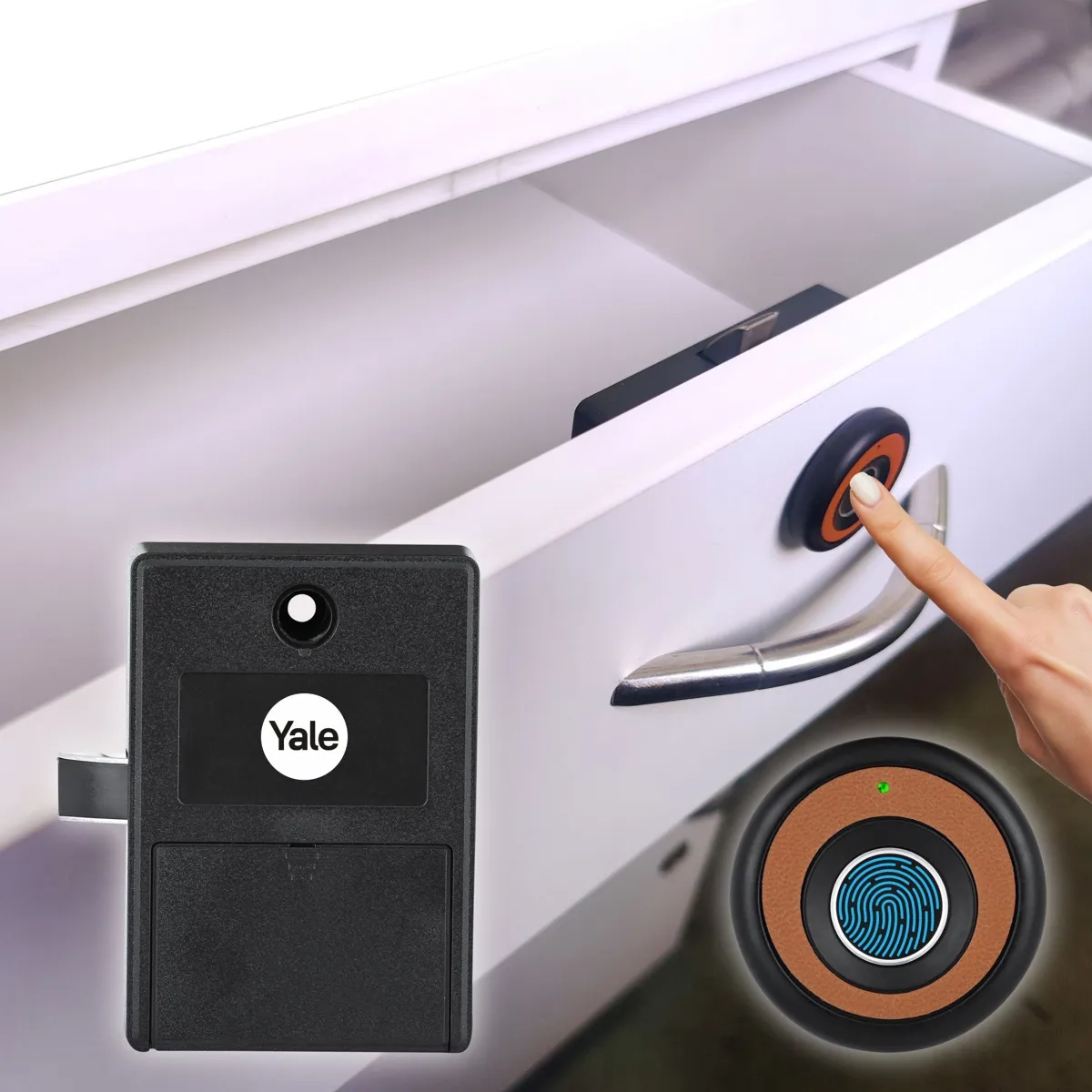 Yale YLDRPB Biometric Smart Premium Furniture Lock photo 5